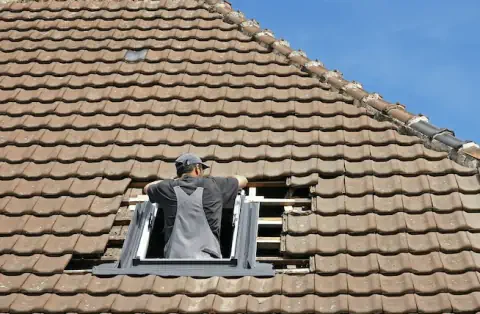 Pose de velux - Morcourt